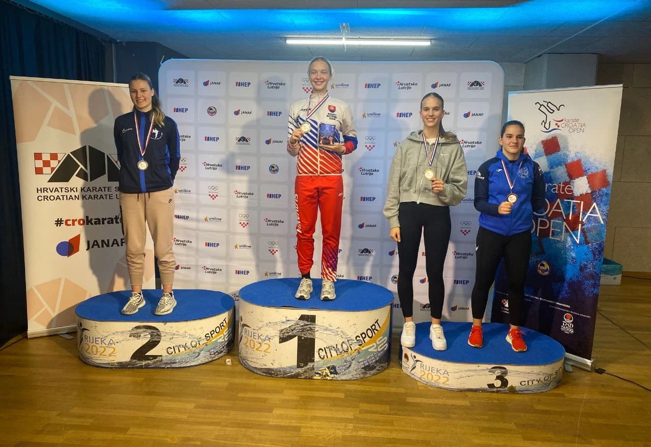 Mlada karatistica iz Širokog osvojila broncu na Croatian Karate Openu