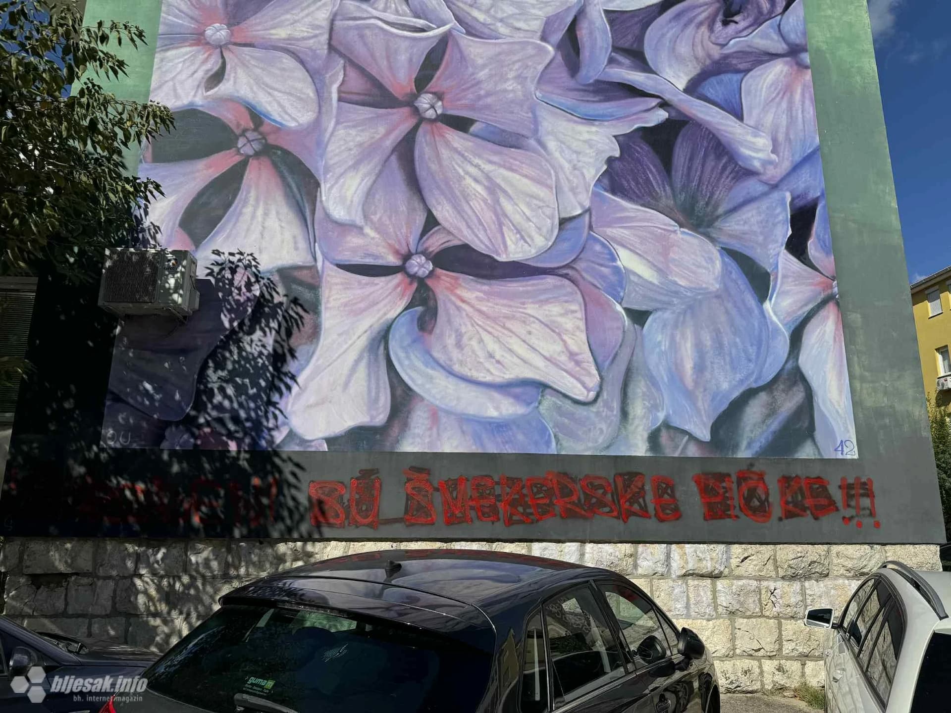 Navijačkim grafitima kontra umjetnosti i ljepote