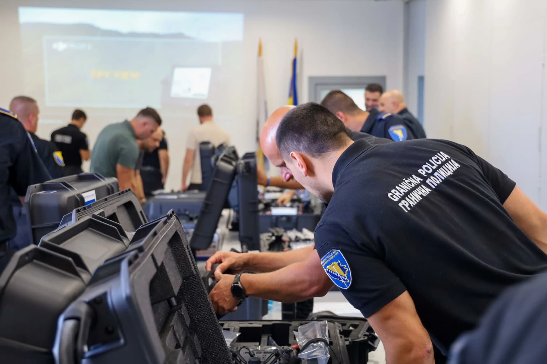 Dronovi korišteni tijekom obuke predstavljaju dio vrijedne opreme