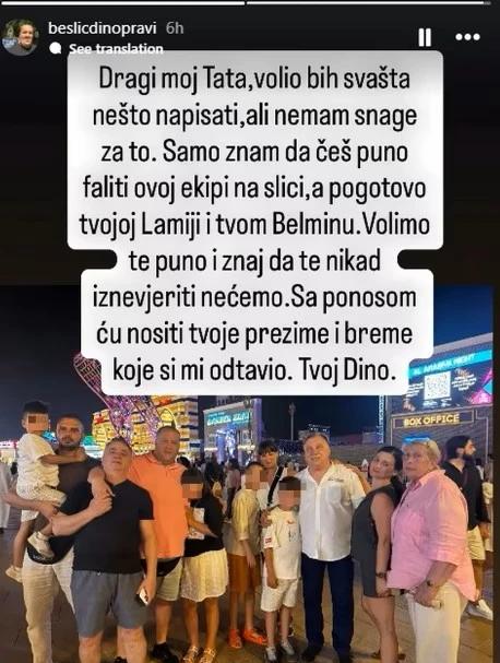 Emotivna poruka Halidovog sina