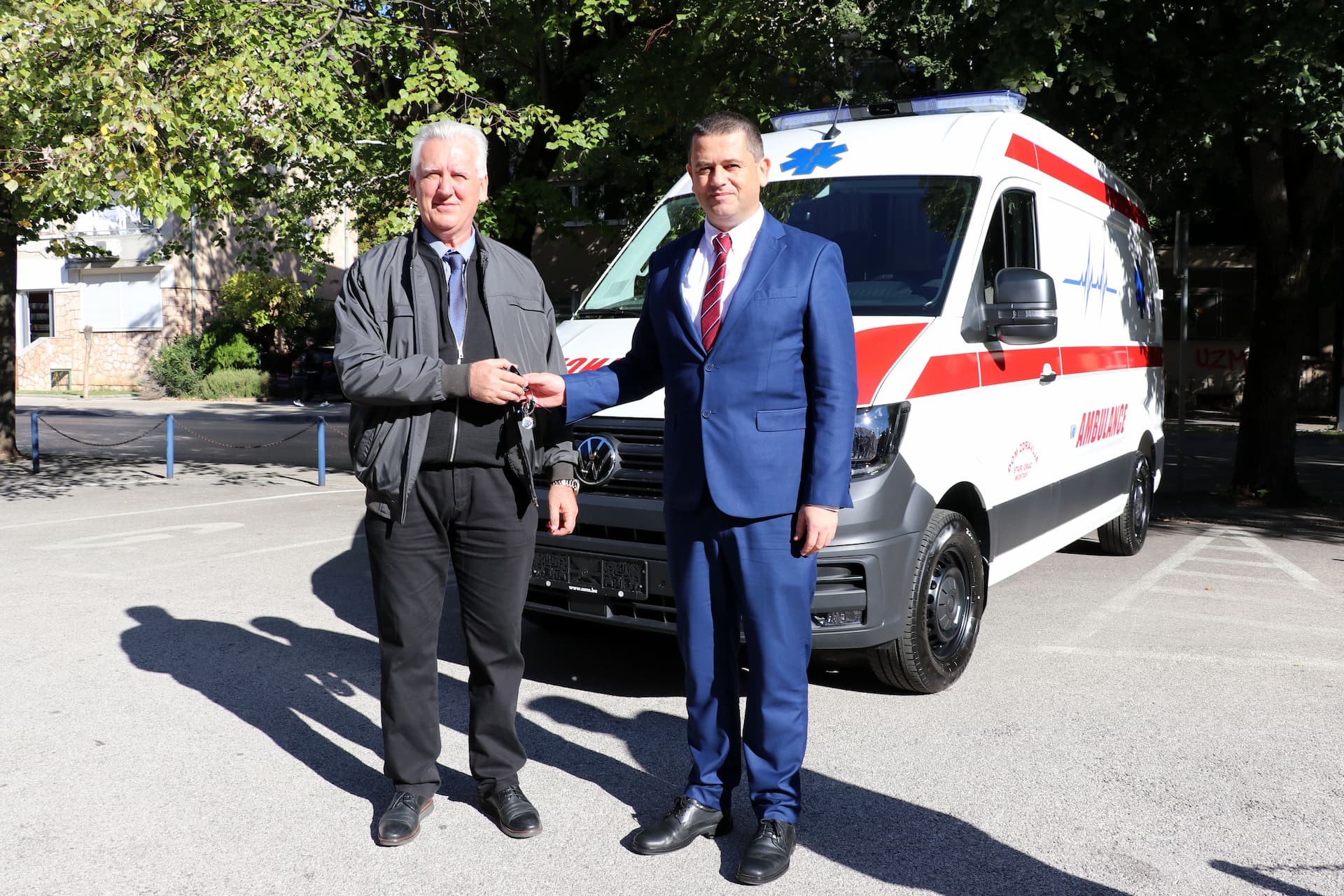 Dom zdravlja Stari grad Mostar dobio novo vozilo hitne pomoći