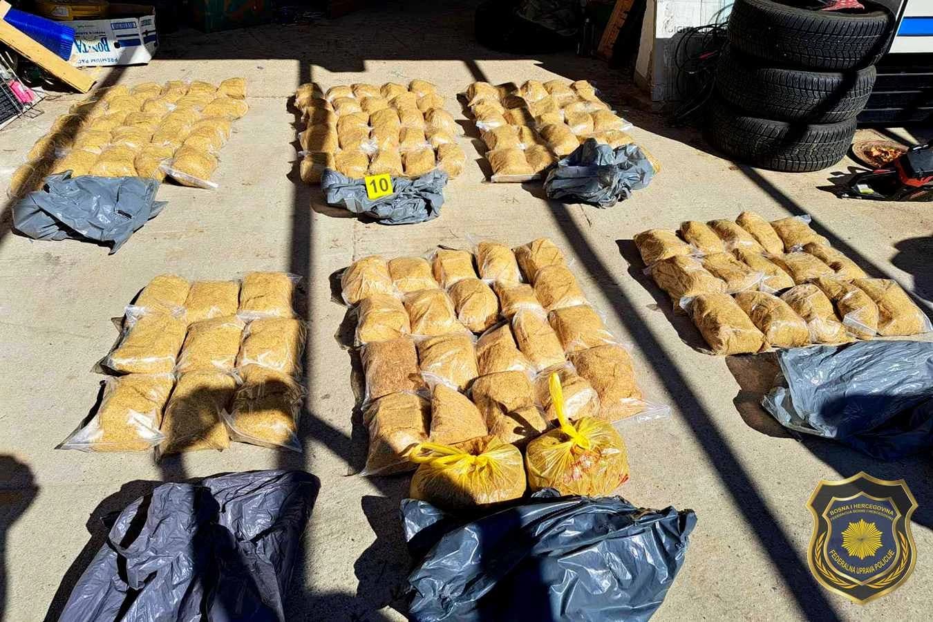 Oduzeti duhan u Čapljini