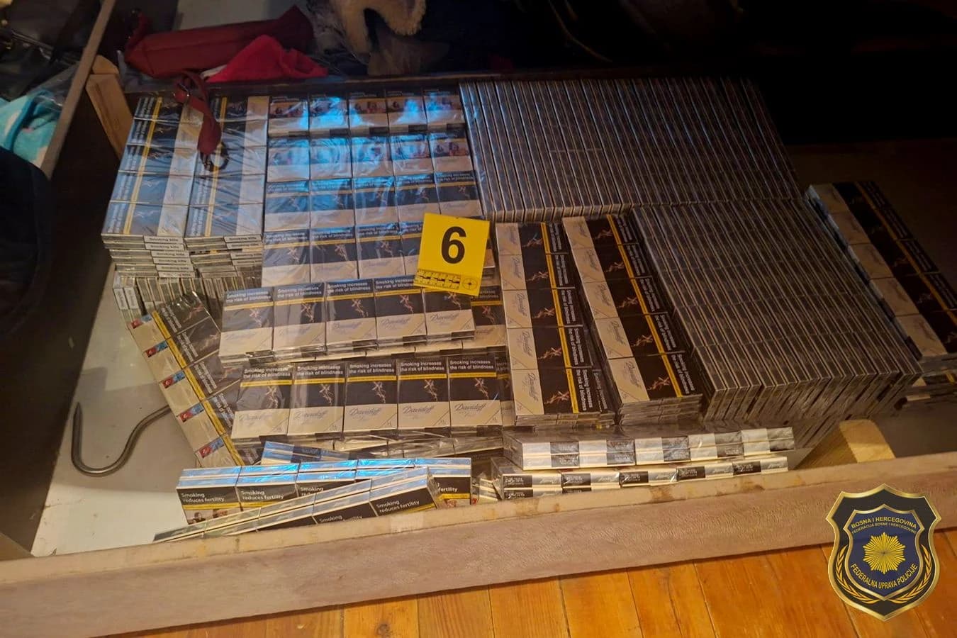 260 šteka cigareta bez akciznih markica