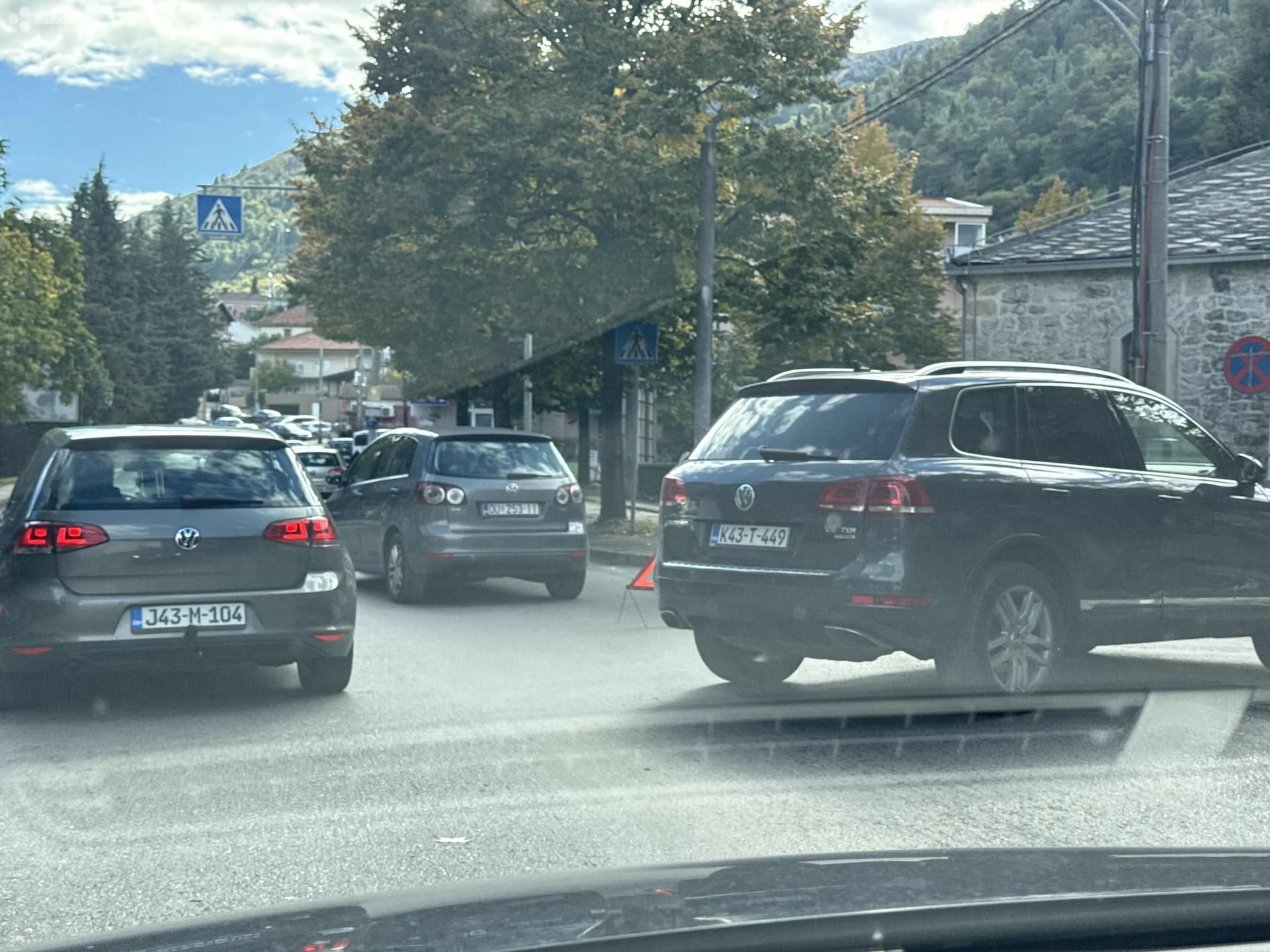 Lančani sudar u Mostaru