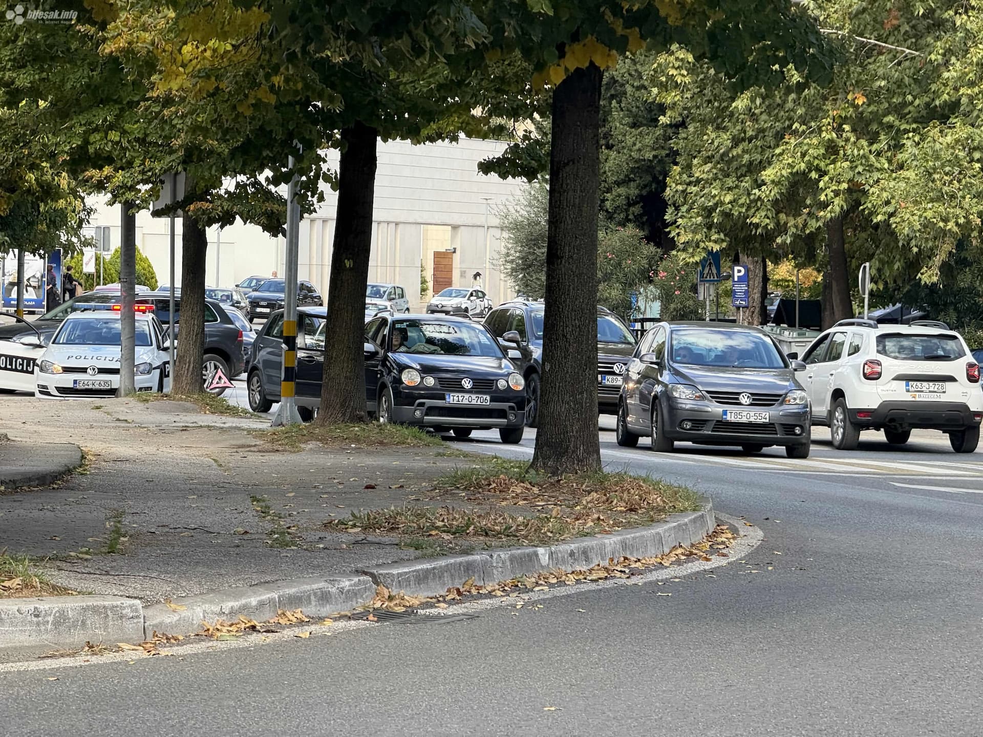 Lančani sudar u Mostaru