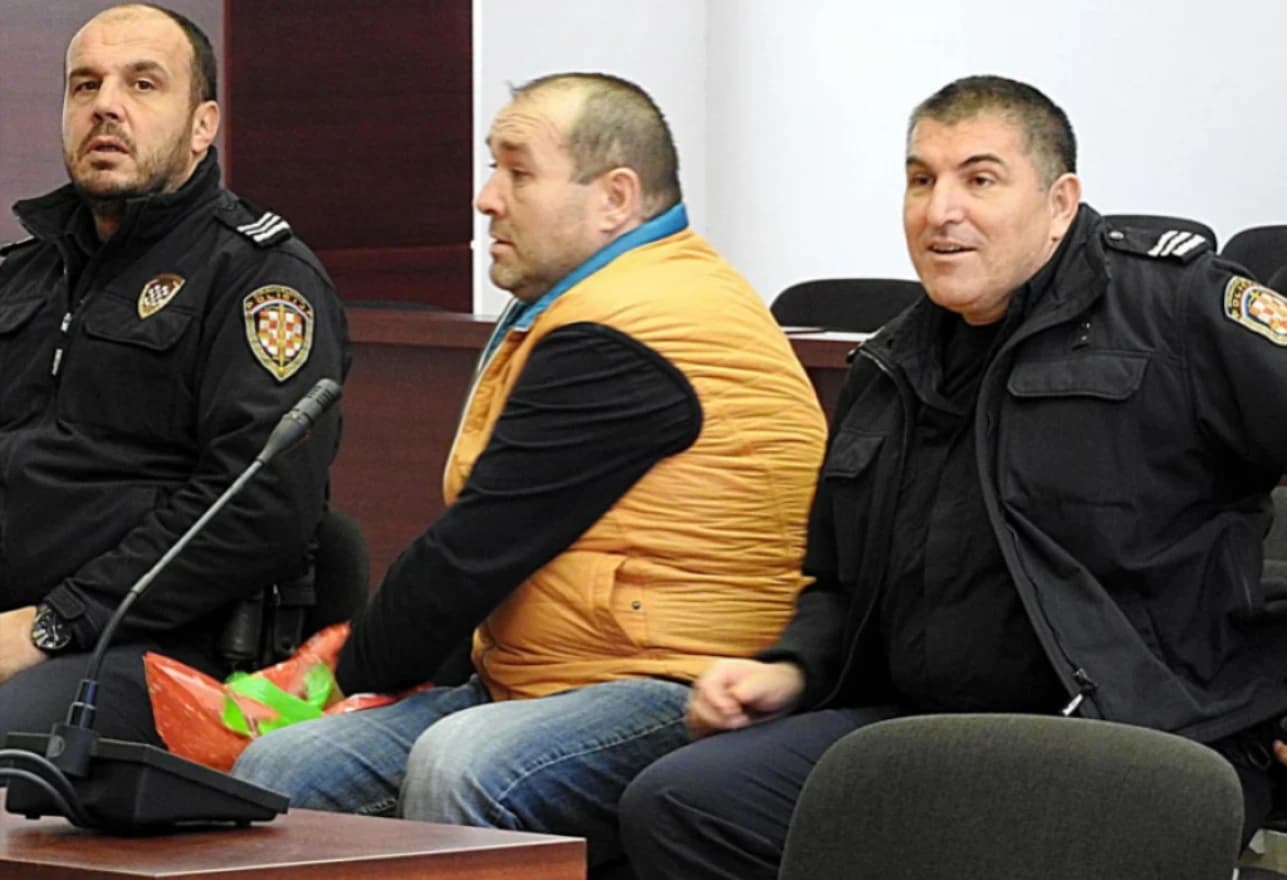 Milivoj Utrobičić, poznatiji kao Mile Mesar na suđenju