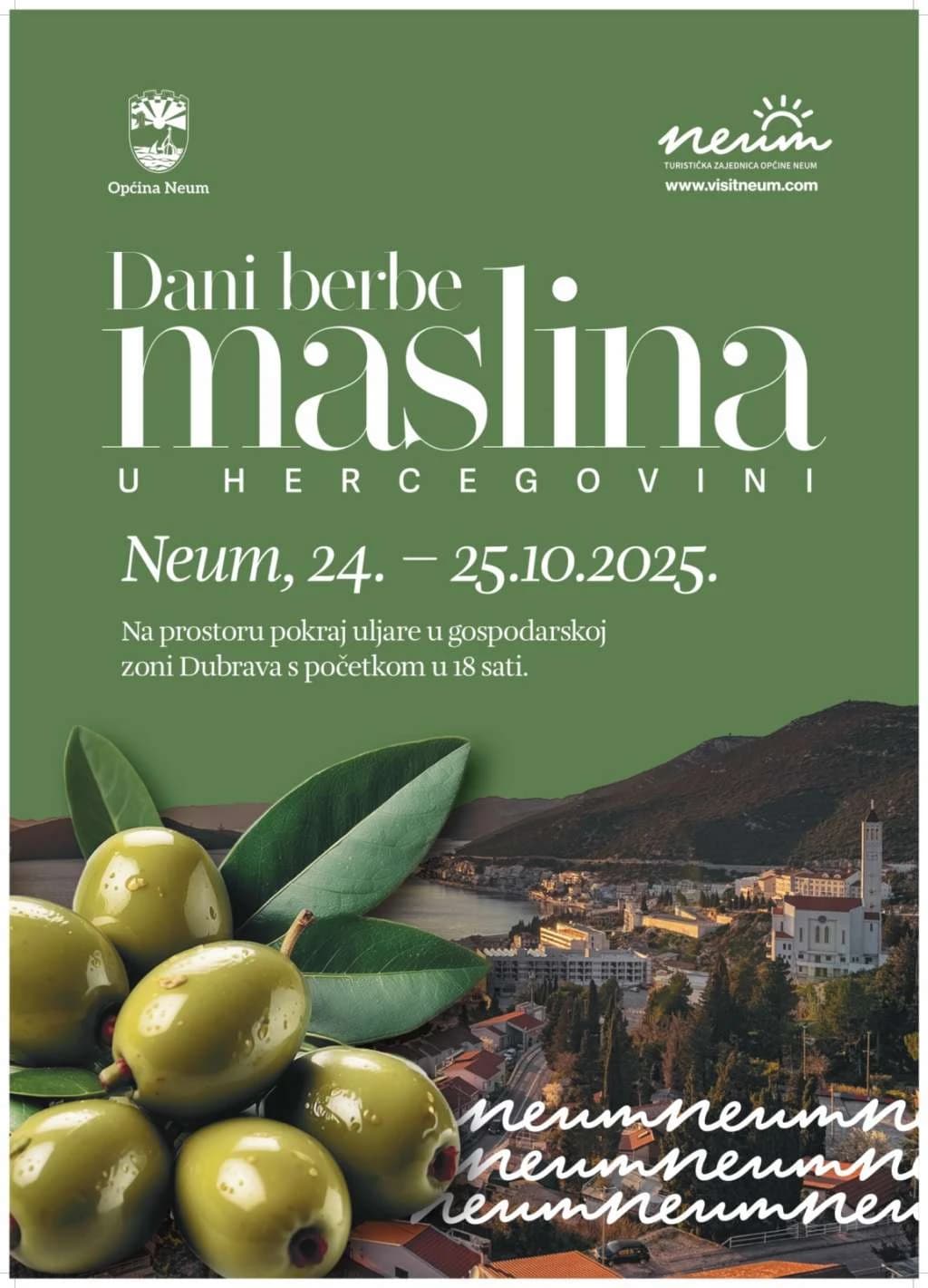 Dani berbe maslina u Neumu