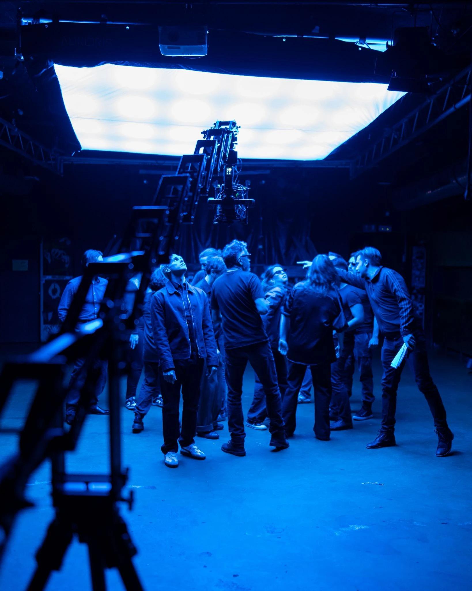 Sa snimanja spota za pjesmu ''Samo reci ne'' grupe Zoster