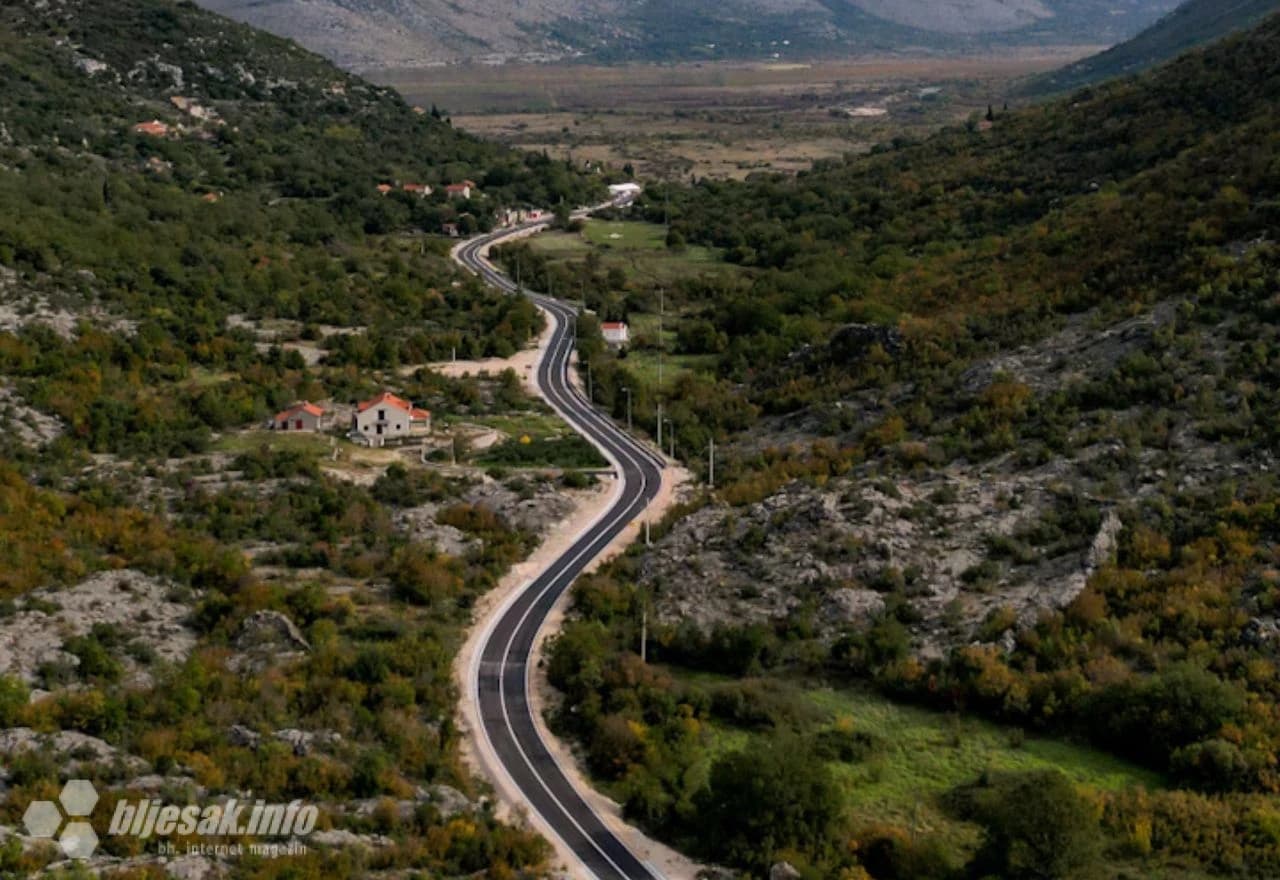 Svečano otvaranje ceste u općini Ravno