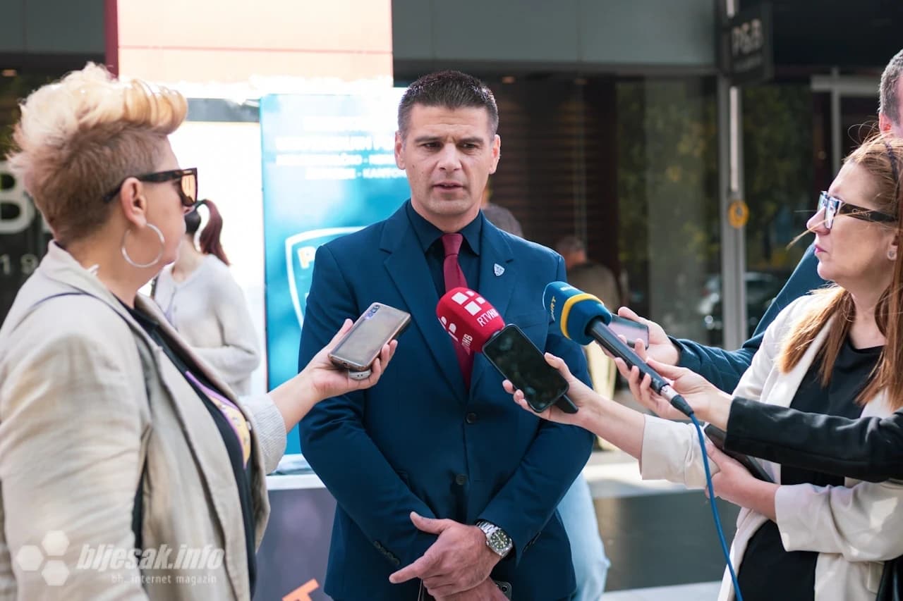 Ministar unutarnjih poslova HNŽ Marijo Marić