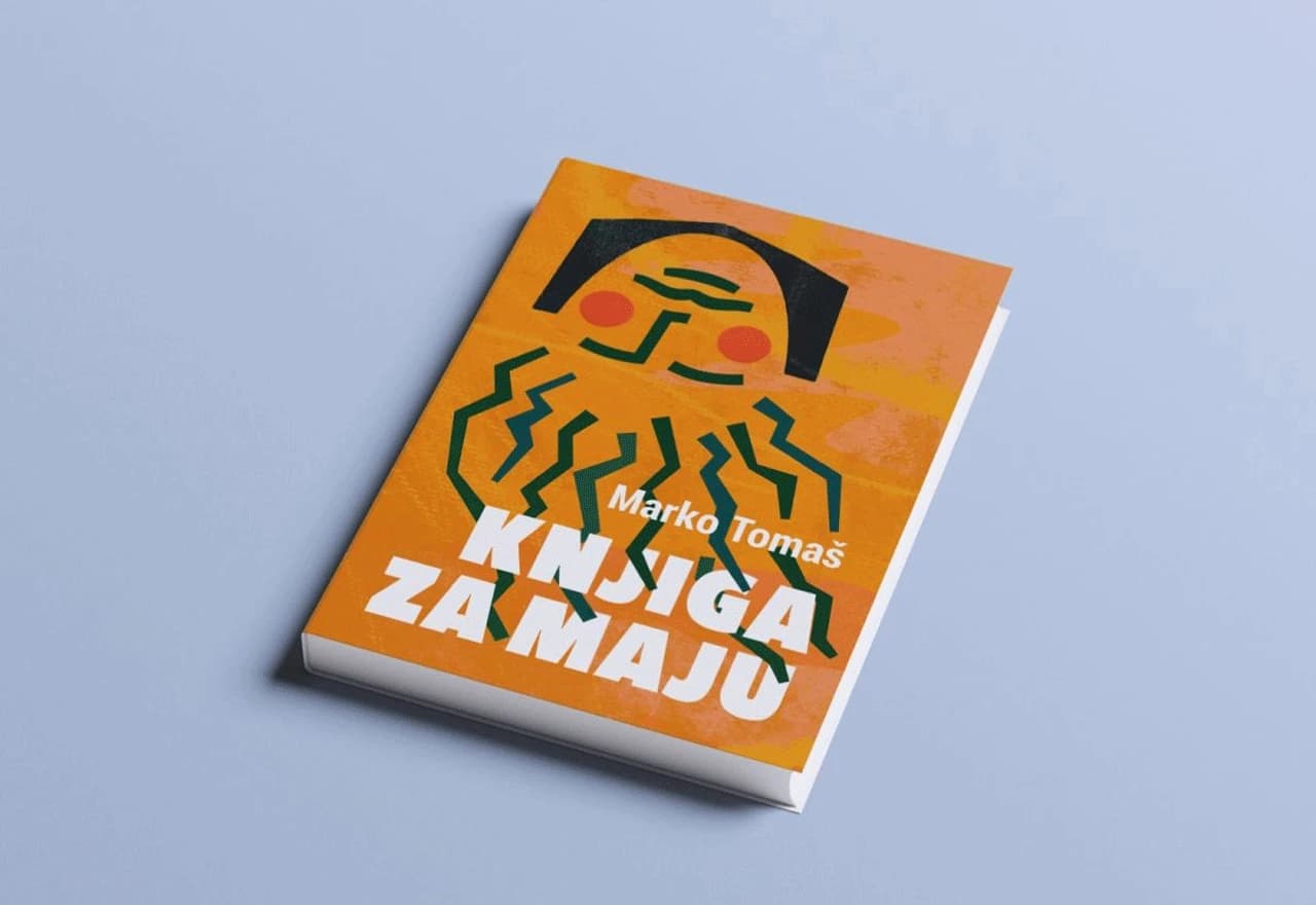 Roman ''Knjiga za Maju'' autora Marka Tomaša