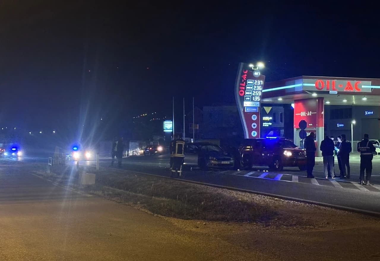 Prometuje se preko obližnje benzinske crpke