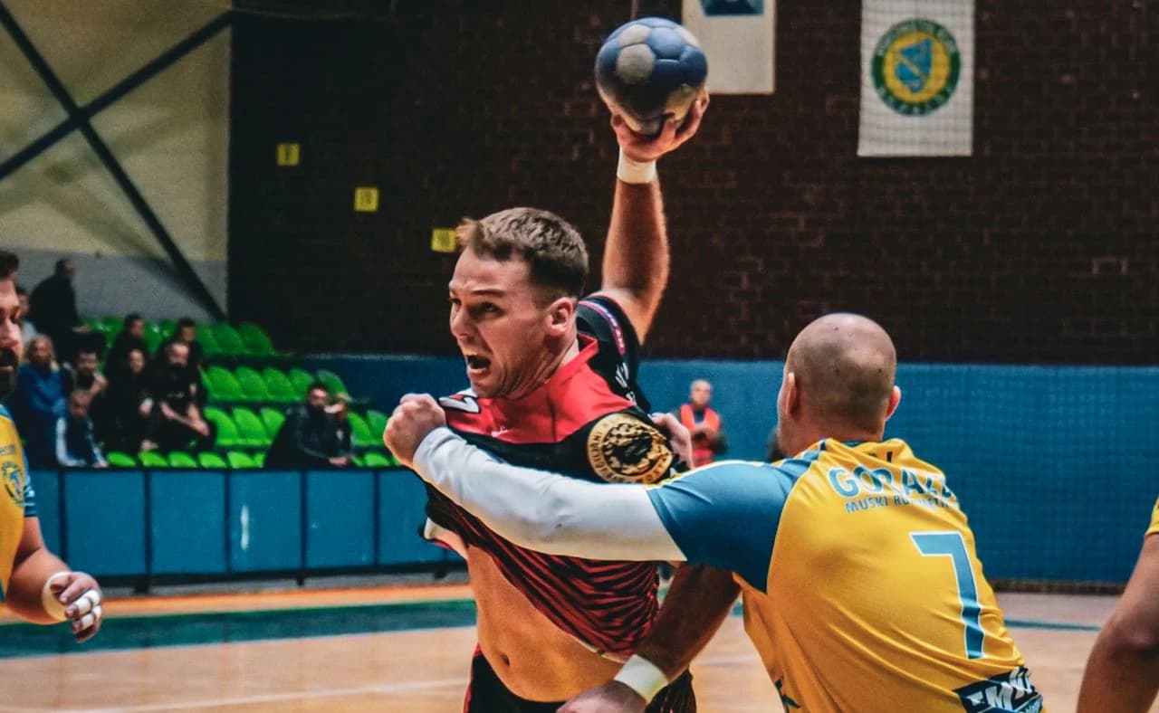 Detalj s utakmice u Goraždu