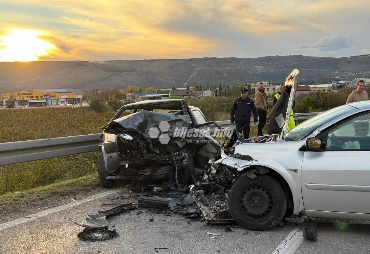Nesreća na dionici Mostar - Nevesinje
