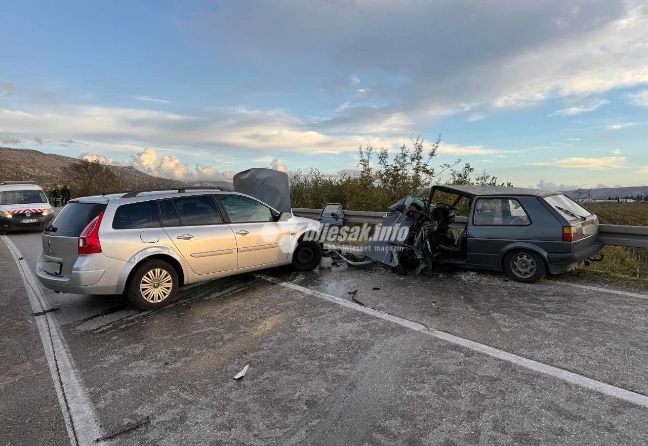 Nesreća na dionici Mostar - Nevesinje
