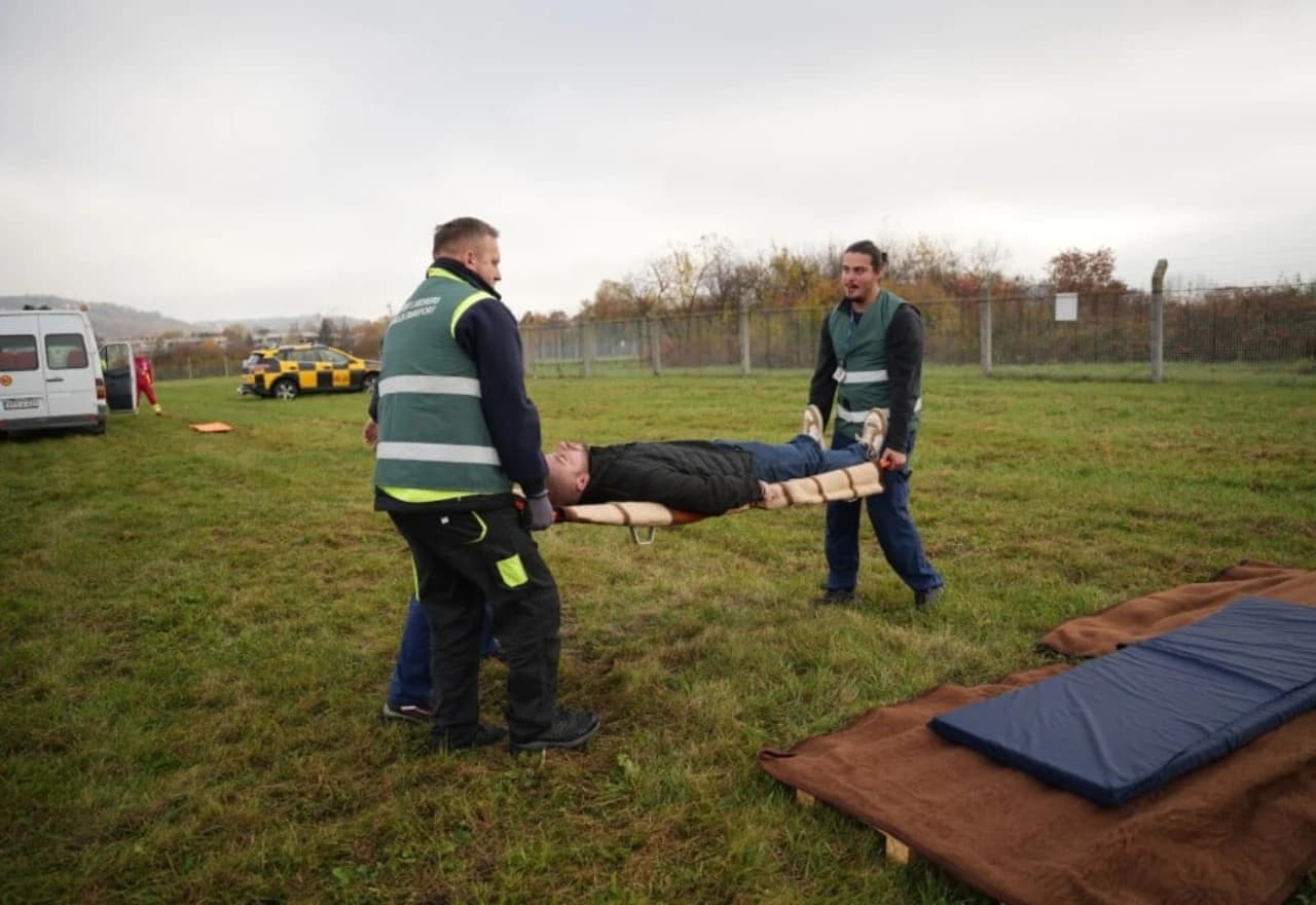 Na sarajevskom aerodromu izvedena simulacija avionske nesreće
