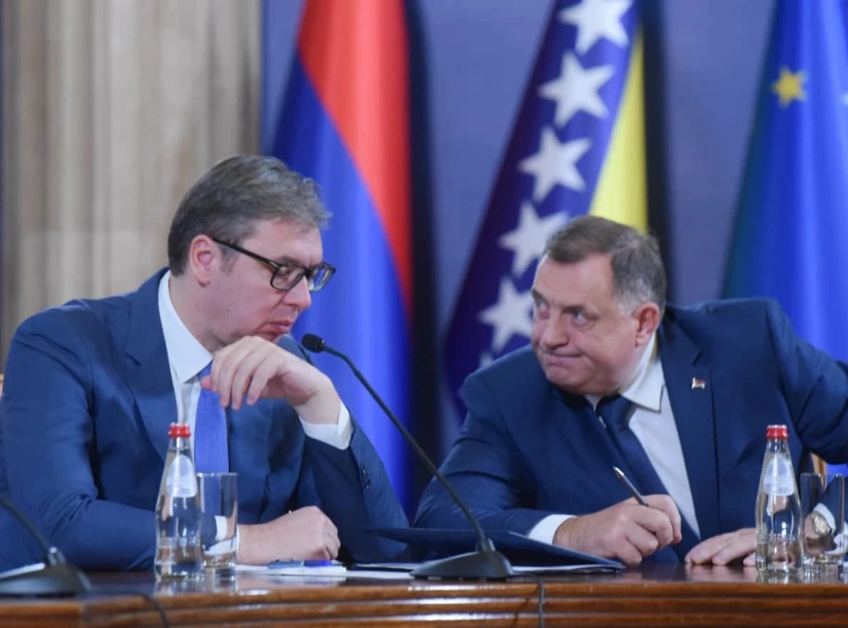 Milorad Dodik i Aleksandar Vučić