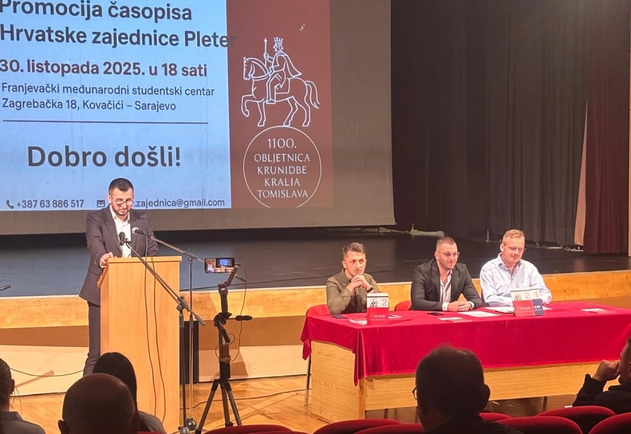 Glas hrvatske mladeži u BiH: U Sarajevu promoviran časopis Pleter