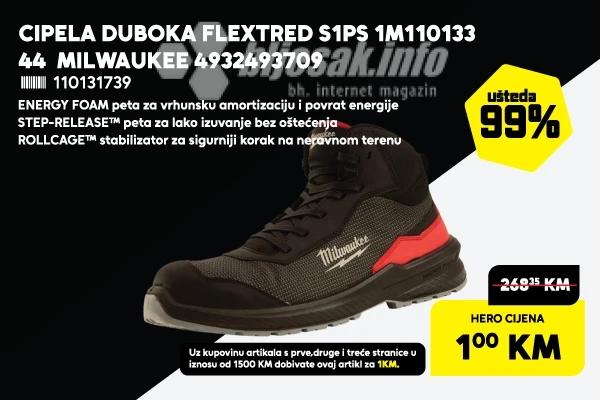 Cipela duboka flextred S1PS MILWAUKEE