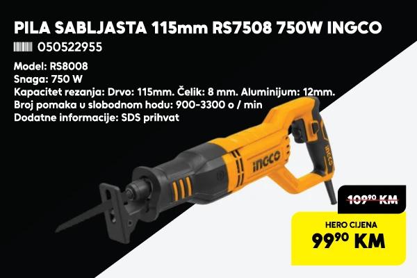 Pila sabljasta 750W INGCO