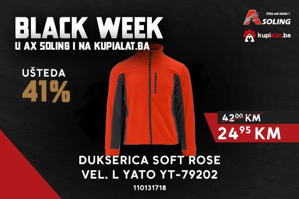 Dukserica soft rose