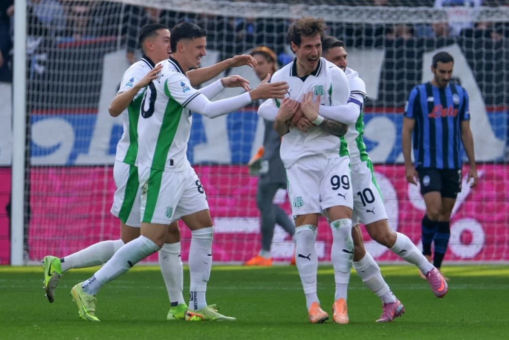 Slavlje igrača Sassuola