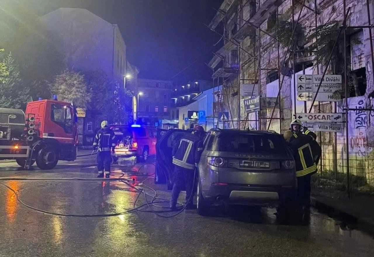 Požar na automobilu