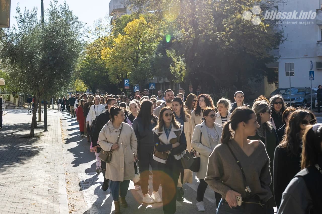 Prosvjed zdravstvenih radnika