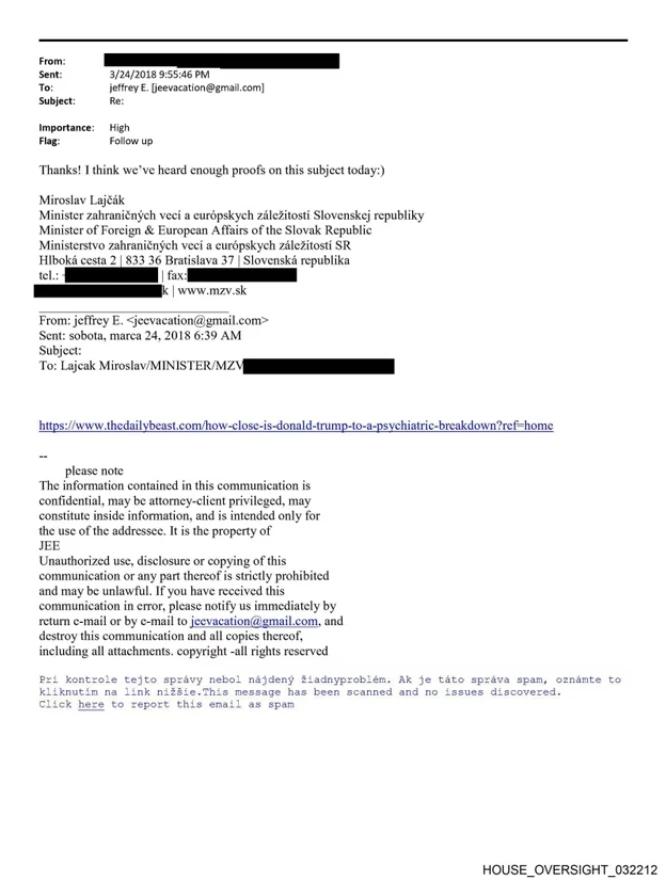 Unatoč mailovima, nema dokaza da su se uživo sastajali.