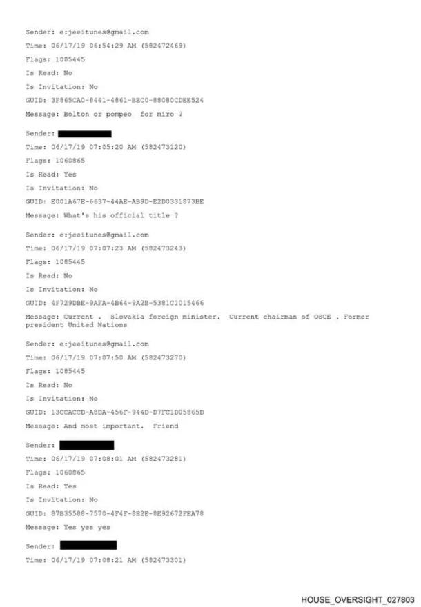 Unatoč mailovima, nema dokaza da su se uživo sastajali.