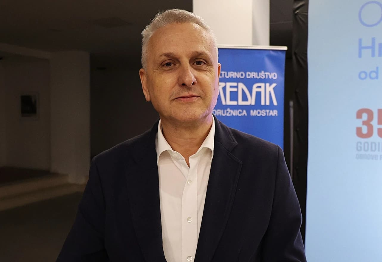 Predsjednik HKD-a Napredak Mostar Miroslav Landeka