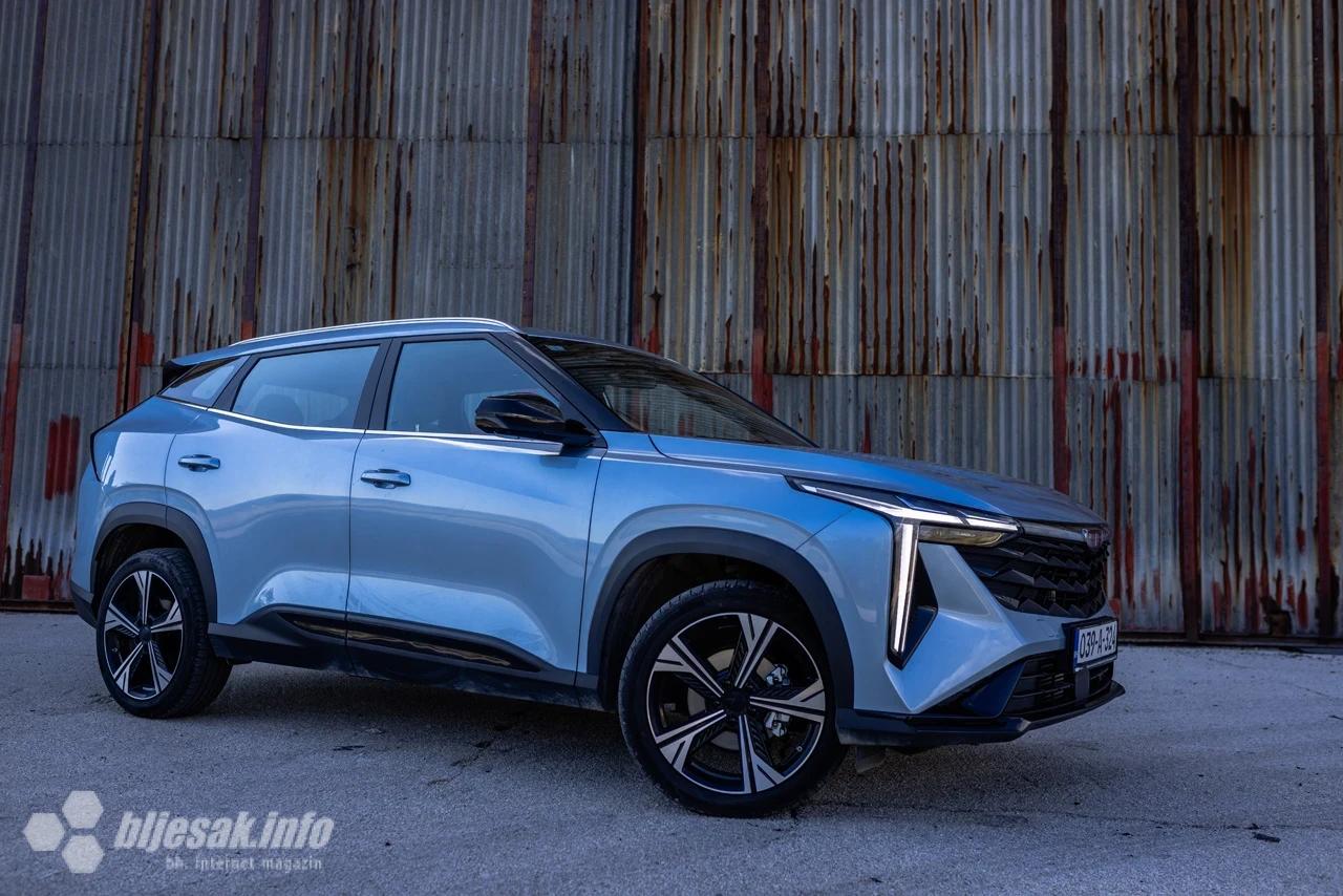 Bljesak je vozio Geely Cityray