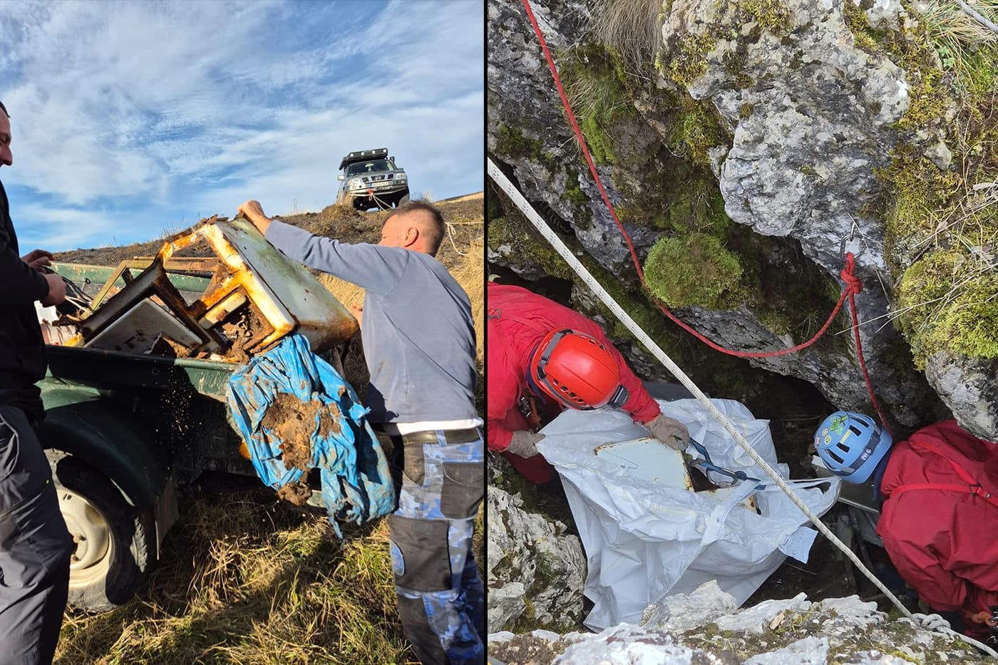 Čišćenje jame na Blidinju otkriva važnost zaštite izvora pitke vode
