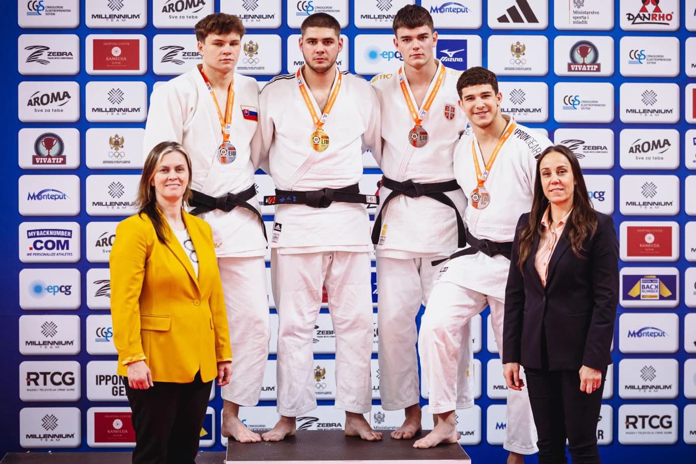 Judo klub Herceg u Podgorici na Europskom kupu