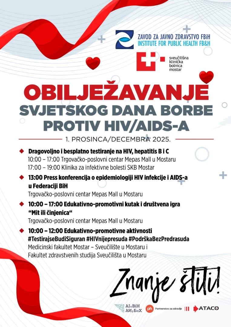 Obilježavanje Dana HIV/AIDS