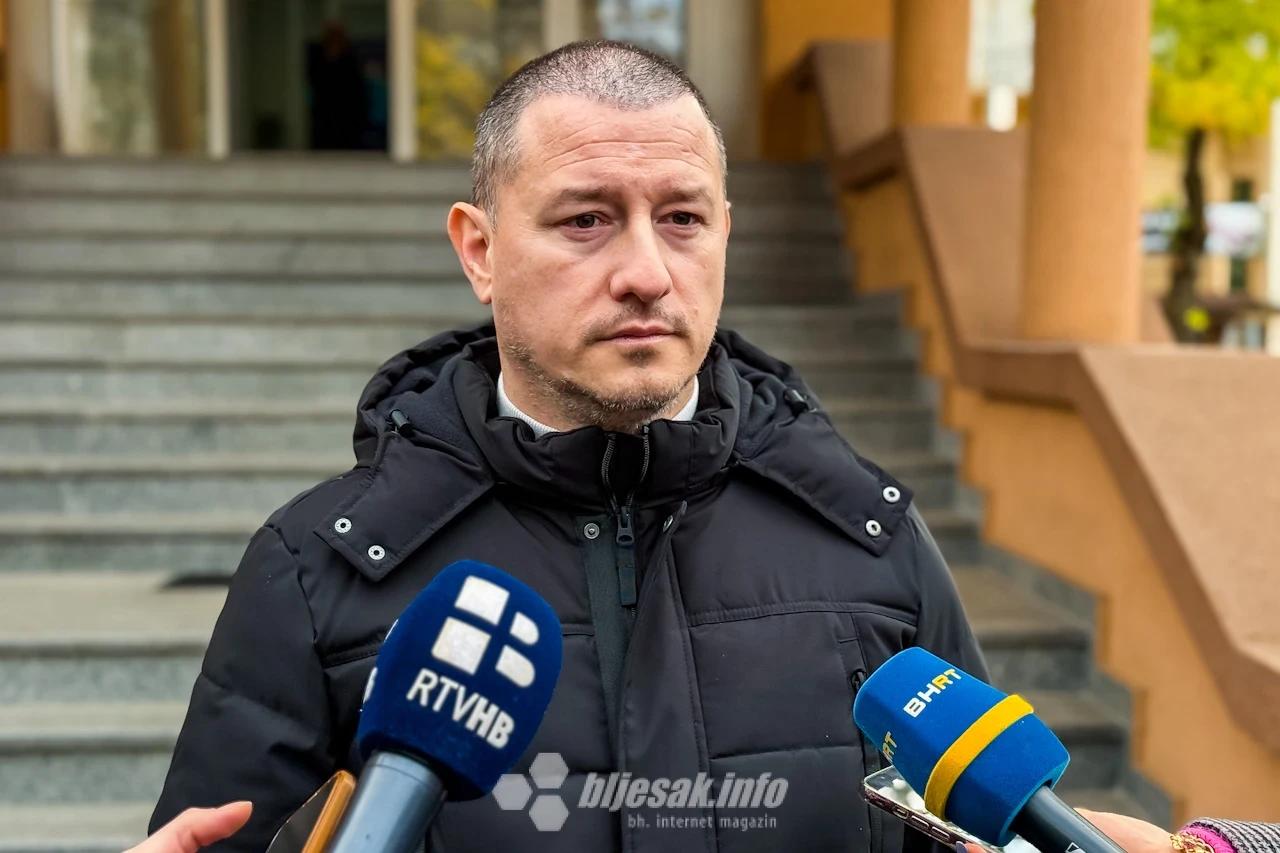 Ivica Anić, predstavnik Nezavisnog sindikata Sveučilišne kliničke bolnice (SKB) Mostar