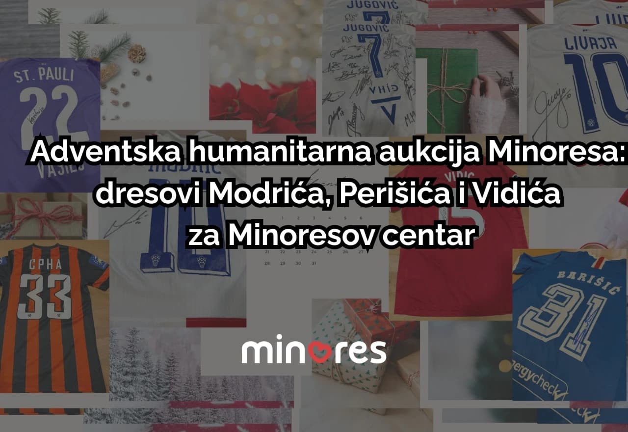 Minores otvara adventski humanitarni kalendar s dresovima zvijezda