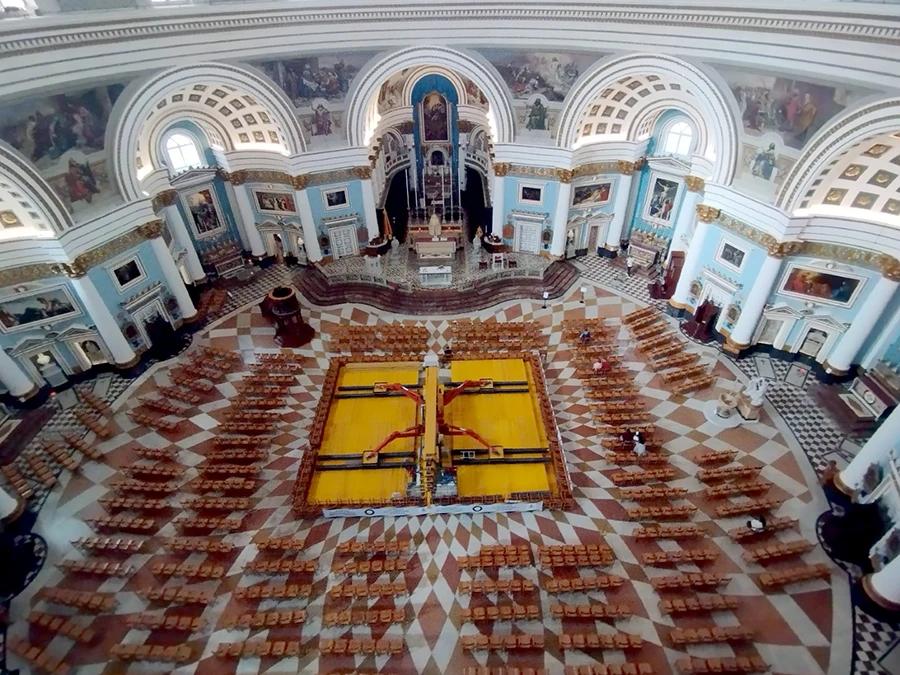 Pogled na ponutricu bazilike