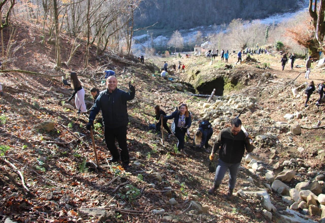 Akcija pošumljavanja u Konjicu i Jablanici