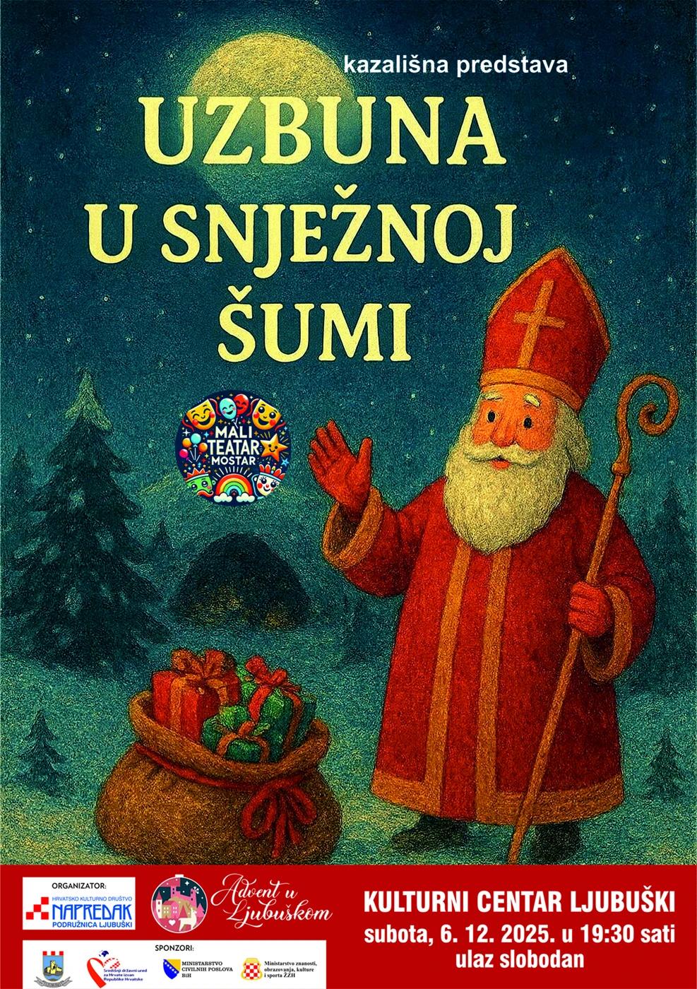Uzbuna u snježnoj šumi