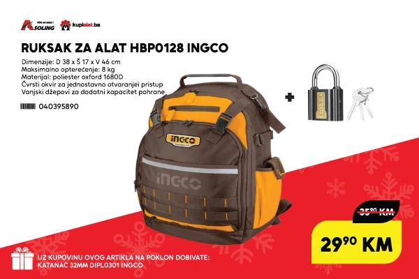 RUKSAK ZA ALAT HBP0128 INGCO