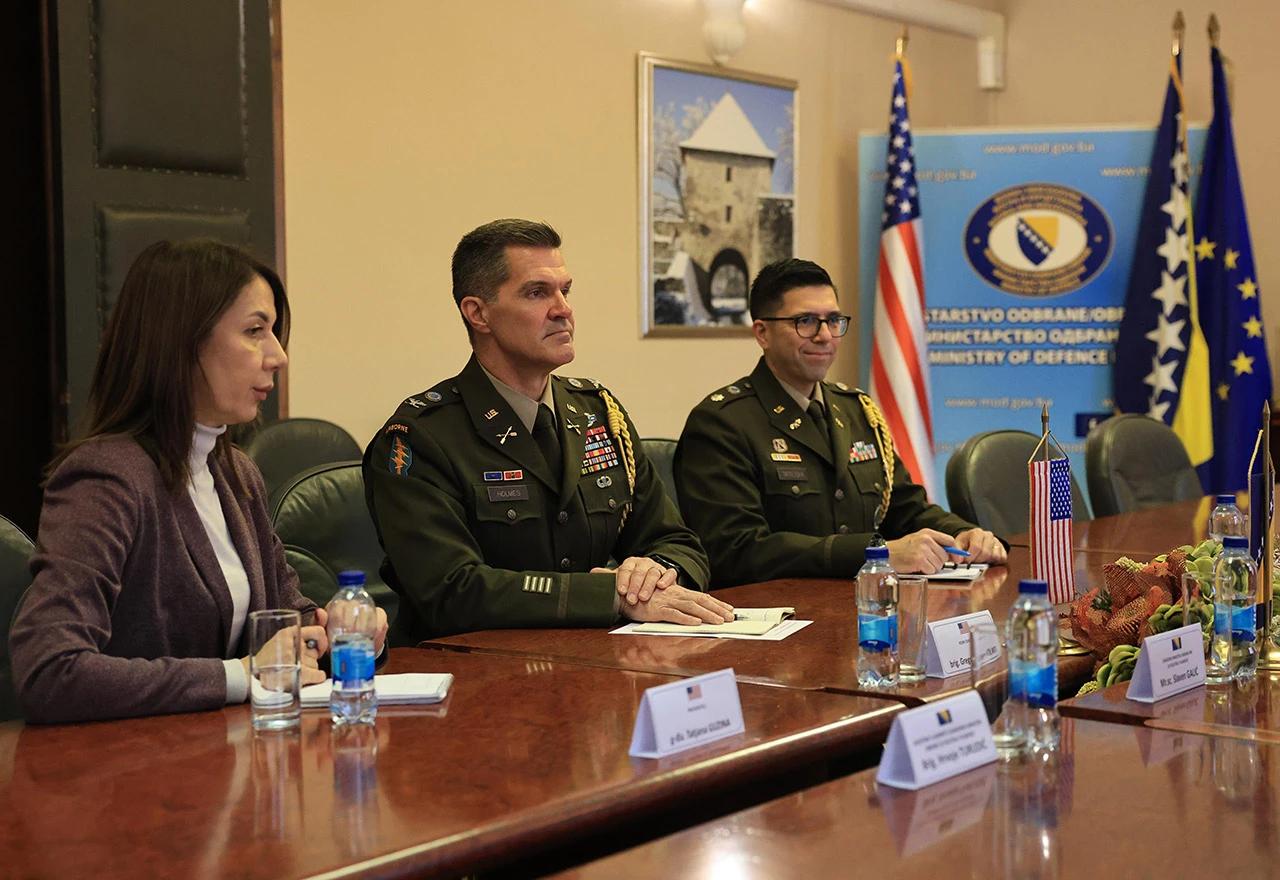 Američki vojni izaslanik u BiH brigadir Gregory Holmes