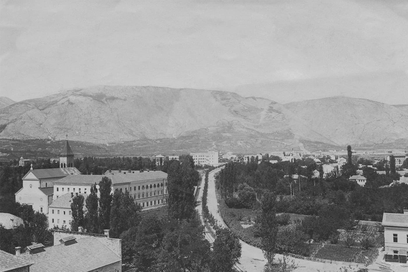 Željeznička pruga od Franjevačkog samostana do Stare Gimnazije