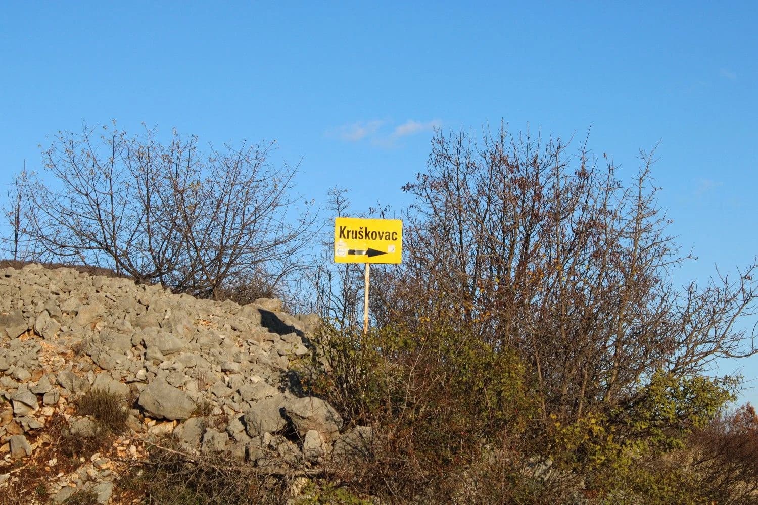 Putokaz za Kruškovac