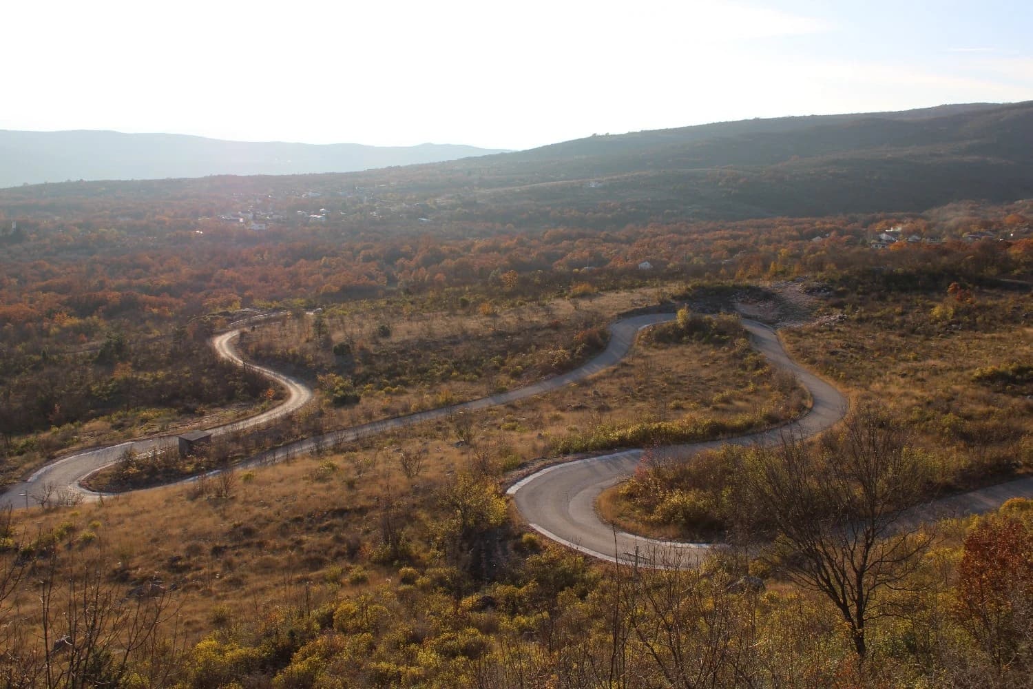 Cesta s devet "bogna"