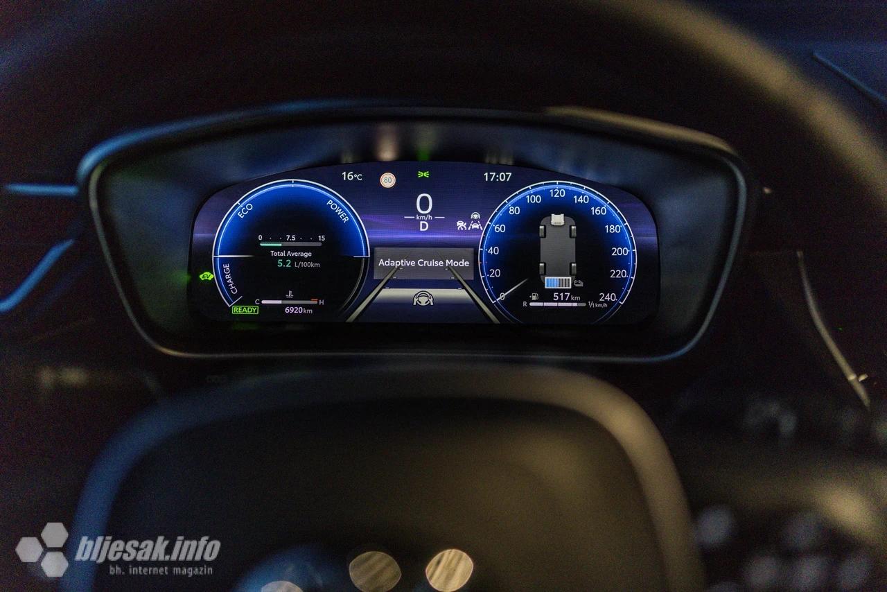 Bljesak je vozio Toyota Corolla Cross 2.0 HEV 2WD