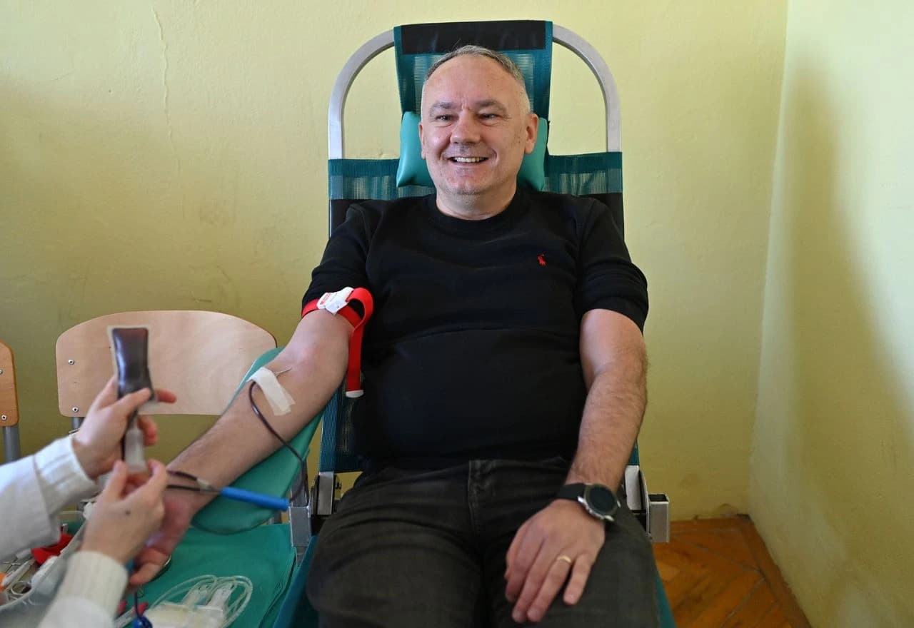 Darivatelj krvi u Grudama