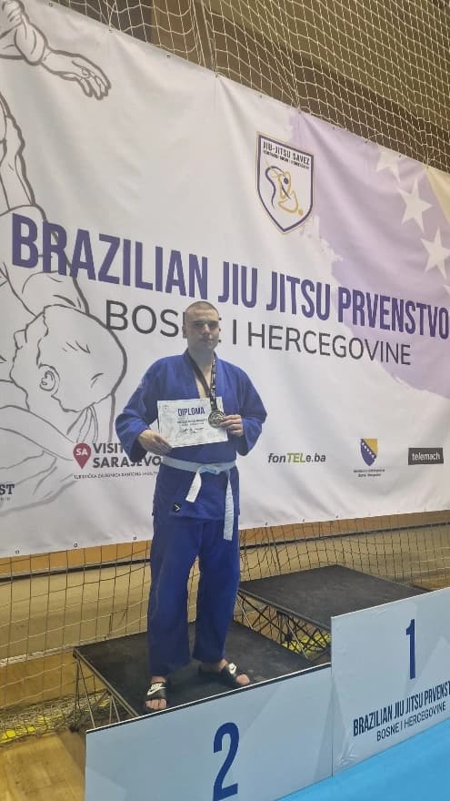 Do srebrnih medalja i titula viceprvaka Bosne i Hercegovine stigli su Jelena Ćeško i David Zovko.