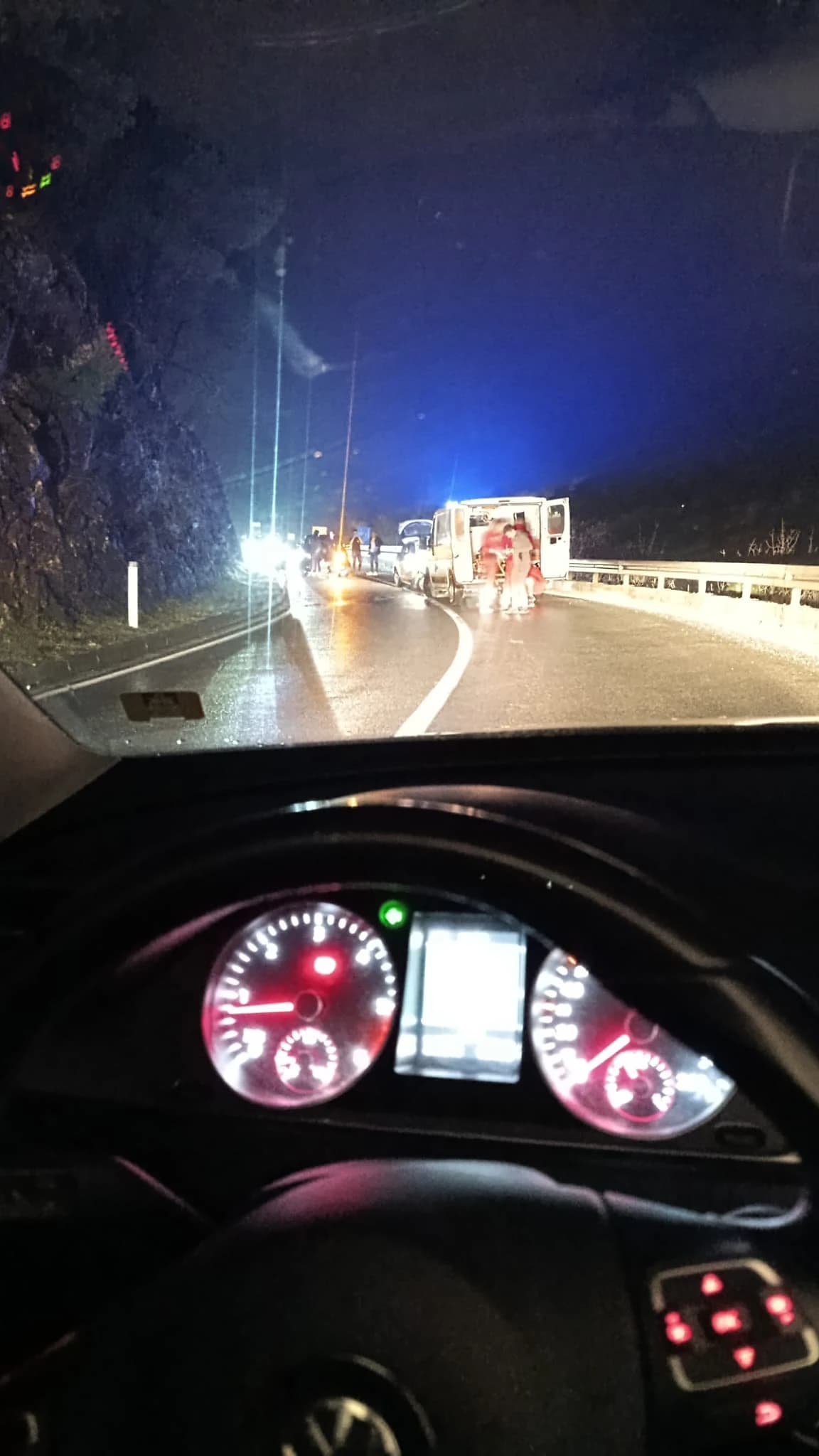 Prometna nesreća na Žovnici