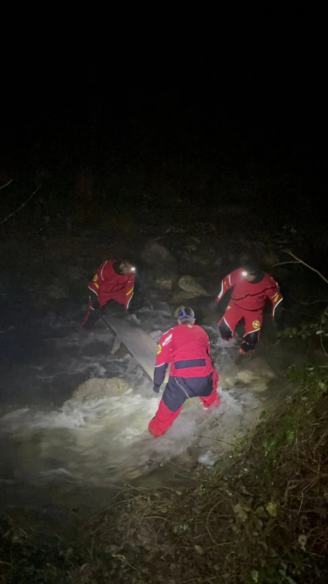 Spašavatelji na terenu